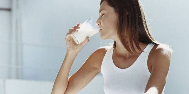 use of kefir in a staggered diet