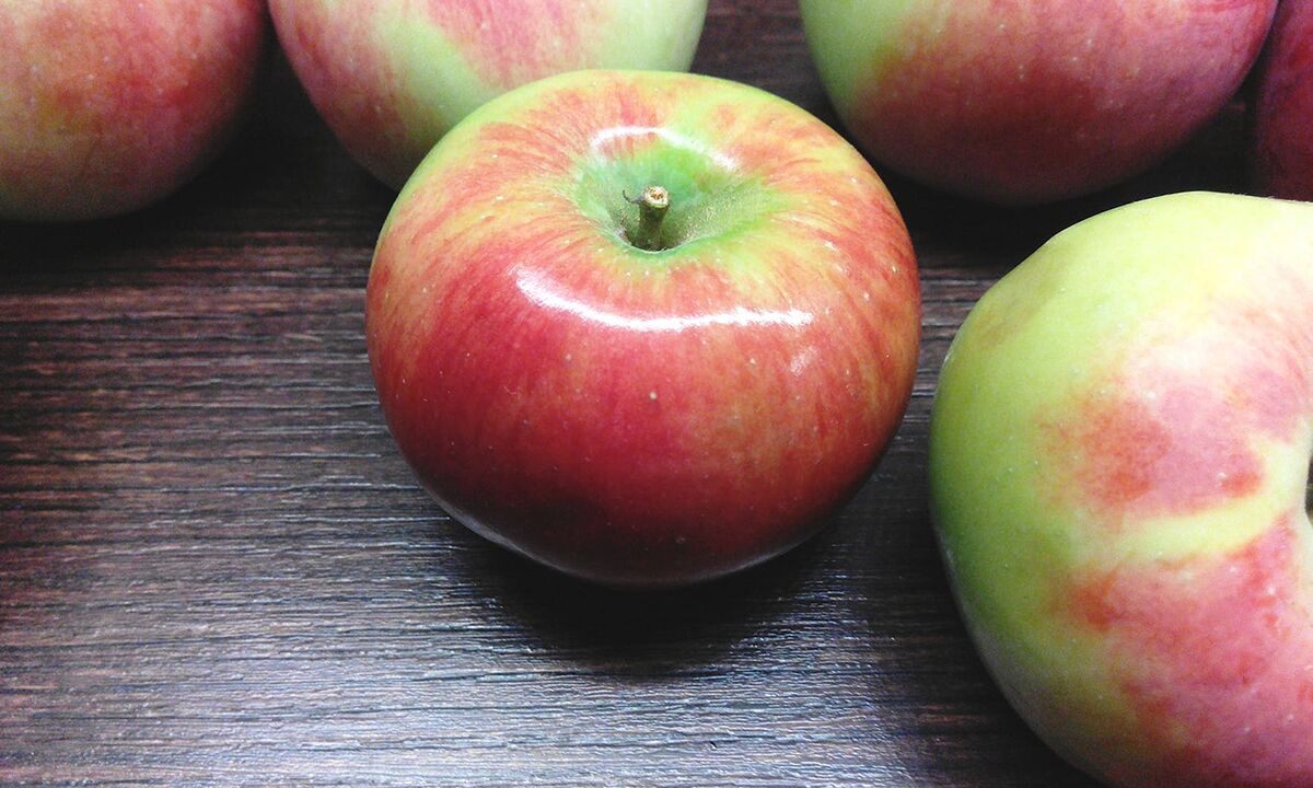 Diet in apple