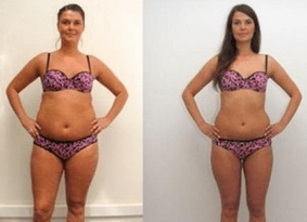 Favorite diet before and after photos