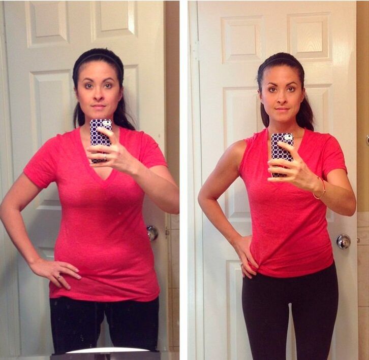 the result of losing weight with a large starting weight