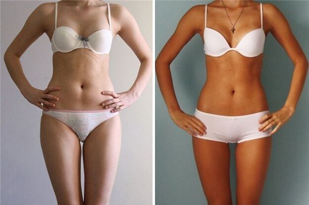 the result of losing weight with a small starting weight